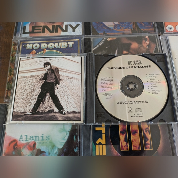 2/$18 1986 Ric Ocasek "This Side of Paradise" CD - Picture 4 of 5